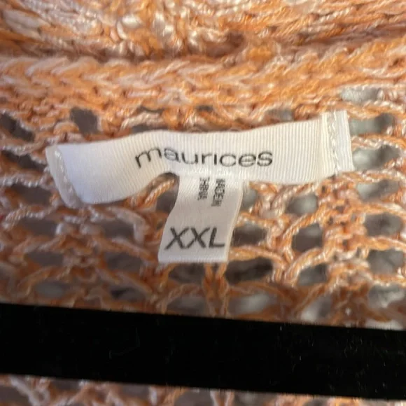 Maurices size xxl coral embroidered duster. - Picture 2 of 5